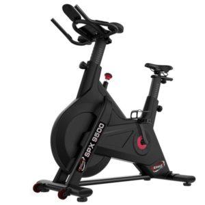 TECNOFIT - Enerfit Spin Bike Magnetica SPX 9500 - con App I console kinomap Zwift integrata - Volano da 25 kg