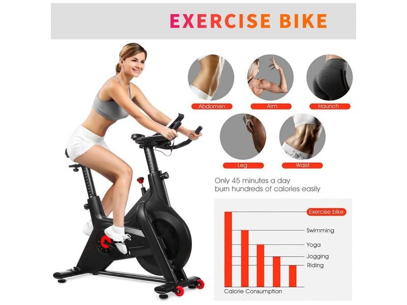 TECNOFIT-Enerfit-Spin-Bike-Magnetica-SPX-9500-con-App-I-console-kinomap-Zwift-integrata-Volano-da-25-kg-0-4