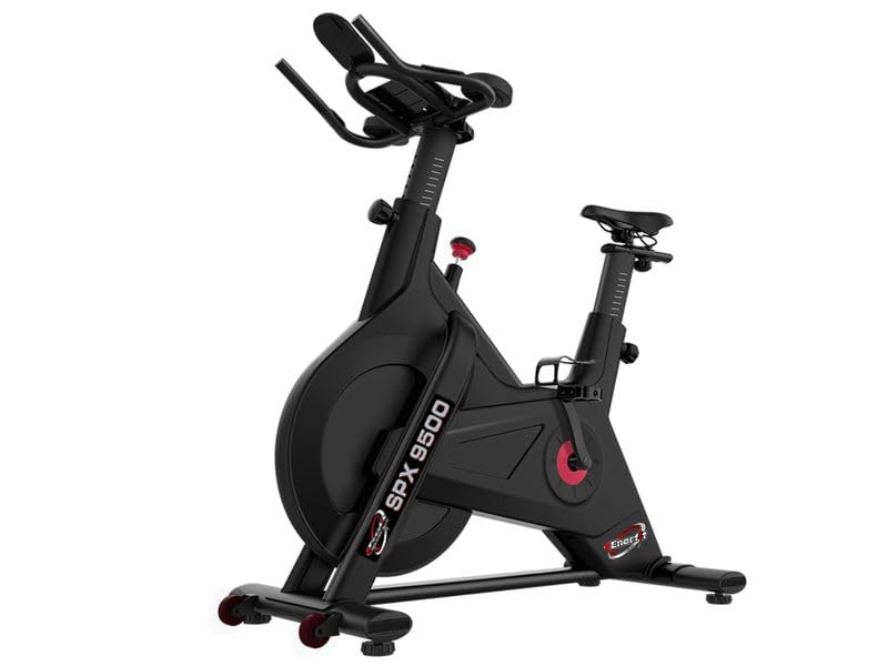 TECNOFIT Enerfit Spin Bike Magnetica SPX 9500 con App I console kinomap Zwift integrata Volano da 25 kg 0 TECNOFIT - Enerfit Spin Bike Magnetica SPX 9500 - con App I console kinomap Zwift integrata - Volano da 25 kg