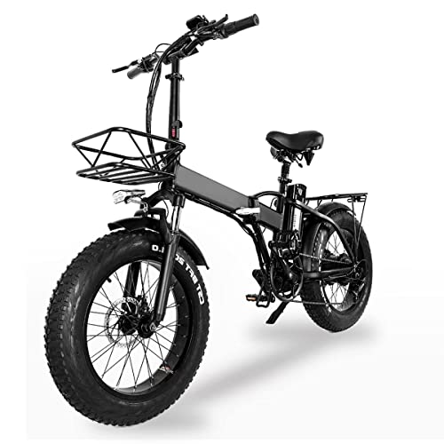 TODIMART Bicicletta Elettrica Pieghevole Fat Tire 20 4 Con Batteria 48V15Ah Bicicletta Da Montagna Da Citta A Lungo Raggio 0 TODIMART Bicicletta Elettrica Pieghevole Fat Tire 20"* 4" Con Batteria 48V15Ah, Bicicletta Da Montagna Da Città A Lungo Raggio