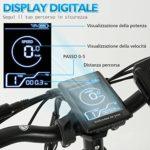 TODIMART Bicicletta Elettrica Pieghevole Fat Tire 20 4 Con Batteria Agli Ioni Di Litio Da 48V15Ah Bicicletta Da Montagna Da Citta A Lungo Raggio 0 1 TODIMART Bicicletta Elettrica Pieghevole Fat Tire 20"* 4" Con Batteria Agli Ioni Di Litio Da 48V15Ah, Bicicletta Da Montagna Da Città A Lungo Raggio