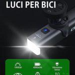 TOWILD CL1000 Luci Bici 1000 Lumen Ciclismo Luce Anteriore Bicicletta per Pendolarismo4000mAh Intelligente Faro Bicicletta LED 5 Modalita Luminosita Fanalino AnterioreTipo C linstallazione Inversa 0 0 TOWILD CL1000 Luci Bici 1000 Lumen Ciclismo Luce Anteriore Bicicletta per Pendolarismo,4000mAh Intelligente Faro Bicicletta LED 5 Modalità Luminosità Fanalino Anteriore,Tipo C, l'installazione Inversa