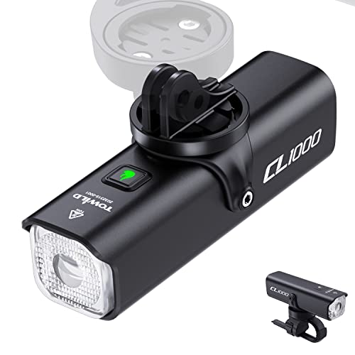 TOWILD CL1000 Luci Bici 1000 Lumen Ciclismo Luce Anteriore Bicicletta per Pendolarismo4000mAh Intelligente Faro Bicicletta LED 5 Modalita Luminosita Fanalino AnterioreTipo C linstallazione Inversa 0 TOWILD CL1000 Luci Bici 1000 Lumen Ciclismo Luce Anteriore Bicicletta per Pendolarismo,4000mAh Intelligente Faro Bicicletta LED 5 Modalità Luminosità Fanalino Anteriore,Tipo C, l'installazione Inversa