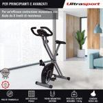 Ultrasport F-Bike, Bicicletta Trainer, Cyclette pieghevole, misurazione pulsazioni, 8 livelli resistenza, Argento/Nero 19 Ultrasport F Bike Bicicletta Trainer Cyclette pieghevole misurazione pulsazioni 8 livelli resistenza ArgentoNero 0 2 Ultrasport F-Bike, Bicicletta Trainer, Cyclette pieghevole, misurazione pulsazioni, 8 livelli resistenza, Argento/Nero