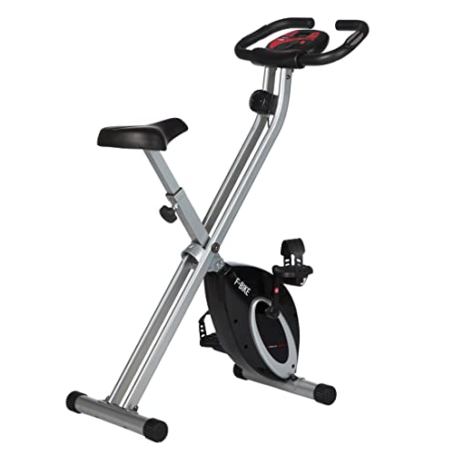 Ultrasport F Bike Bicicletta Trainer Cyclette pieghevole misurazione pulsazioni 8 livelli resistenza ArgentoNero 0 Prodotti