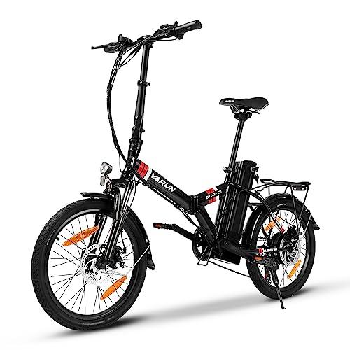 VARUN Bici Elettrica Pieghevole Bicicletta Elettrica da 20 con motore da 250W 25kmh da 36V 104Ah48V 125Ah Batteria Rimovibile Ebike da citta con cambio Shimano a 7 velocita per uomini donne 0 Prodotti