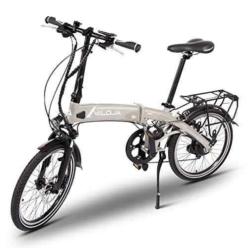 VELOJA Ebike Bicicletta Pieghevole Bicicletta elettrica pieghevole 20 pollici Equipaggiamento StZVO Motore a mozzo posteriore da 250 W 41 Nm fino a 100 km di distanza 9 marce 5 livelli 0 VELOJA® Ebike Bicicletta Pieghevole – Bicicletta elettrica pieghevole – 20 pollici – Equipaggiamento StZVO – Motore a mozzo posteriore da 250 W 41 Nm, fino a 100 km di distanza – 9 marce – 5 livelli