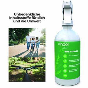 VINDOR Bikecleaner - detergente ecologico per biciclette con testina spray, prodotto per la cura della bicicletta, 500ml - immagine 5