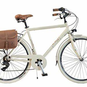 Via Veneto by Canellini Bicicletta Bici Citybike CTB Uomo Vintage Retro Via Veneto Alluminio Panna Taglia 58