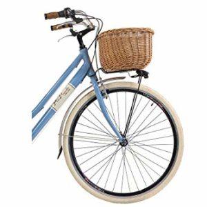 Via Veneto by Canellini Bicicletta Bicicletta Citybike Ctb Donna Vintage Retro Via Veneto Alluminio (Blu, 46) - immagine 4
