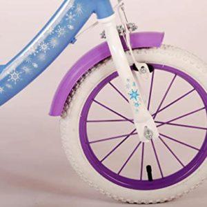 Volare Bambina, Bicicletta 14 Pollici con Cestino e portabambola, Licenza Frozen, Azzurra, Media 12 Volare Bambina, Bicicletta 14 Pollici con Cestino e portabambola, Licenza Frozen, Azzurra, Media - immagine 5