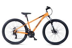 Biciclette e accessori con spedizione gratuita, ciclismo 45 WildTrak - Bicicletta MTB, Adulto, 27.5", 21 Velocità, Gruppo Cambi Shimano - Arancione