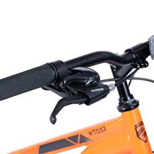 WildTrak - Bicicletta MTB, Adulto, 27.5", 21 Velocità, Gruppo Cambi Shimano - Arancione 14 WildTrak - Bicicletta MTB, Adulto, 27.5", 21 Velocità, Gruppo Cambi Shimano - Arancione - immagine 7