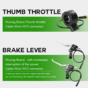 YOSE POWER 28''(700c) ebike 36V250W Motore Anteriore Bicicletta E-Bike Hub di Conversione Kit con Controller Integrato HL Plus 36V 15.6Ah Batteria FAI DA TE E-bike Display LCD - immagine 6