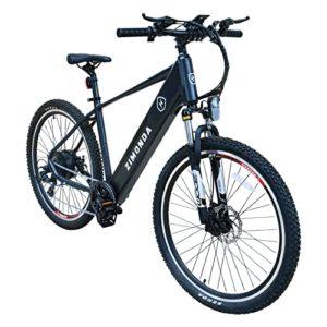 Biciclette e accessori con spedizione gratuita, ciclismo 5 ZIMONDA Bicicletta elettrica da uomo e donna, 250 W, motore BAFANG da 27,5 pollici, batteria da 468 Wh con cruscotto Shimano a 7 marce, 25 km/h, fino a 100 KM, mountain bike, City E
