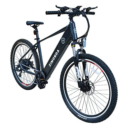 ZIMONDA Bicicletta elettrica da uomo e donna 250 W motore BAFANG da 275 pollici batteria da 468 Wh con cruscotto Shimano a 7 marce 25 kmh fino a 100 KM mountain bike City E 0 ZIMONDA Bicicletta elettrica da uomo e donna, 250 W, motore BAFANG da 27,5 pollici, batteria da 468 Wh con cruscotto Shimano a 7 marce, 25 km/h, fino a 100 KM, mountain bike, City E