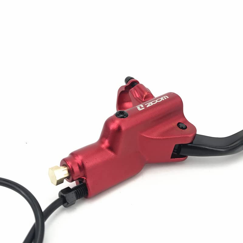 Zoom-Freno-a-disco-idraulico-per-E-bike-HB-875-E-Anteriore-e-Posteriore-Senza-Rotore-Rosso-0-3