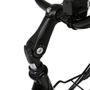 i-Bike, City Easy Urban, Bicicletta Elettrica a Pedalata Assistita, Unisex Adulto, Nero, Taglia Unica