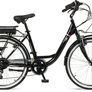 Biciclette e accessori con spedizione gratuita, ciclismo 7 i-Bike, City Easy Comfort, Bicicletta Elettrica a Pedalata Assistita Unisex adulto, Nero, Unica