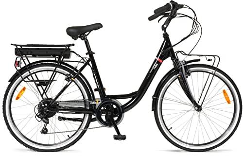 i Bike City Easy Comfort Bicicletta Elettrica a Pedalata Assistita Unisex adulto Nero Unica 0 Prodotti