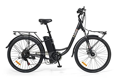 i Bike City Easy S ITA99 Bicicletta elettrica a pedalata assistita Unisex Adulto Nero 46 cm 0 i-Bike City Easy S ITA99, Bicicletta elettrica a pedalata assistita Unisex Adulto, Nero, 46 cm