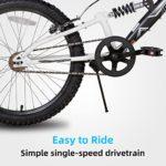 joystar 20 pollici bici per bambini e bambine dai 7 ai 13 anni bici per bambini con telaio in acciaio e cavalletto nero 0 1 joystar 20 pollici bici per bambini e bambine dai 7 ai 13 anni, bici per bambini con telaio in acciaio e cavalletto, nero