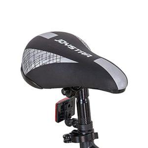 joystar 20 pollici bici per bambini e bambine dai 7 ai 13 anni, bici per bambini con telaio in acciaio e cavalletto, nero - immagine 8