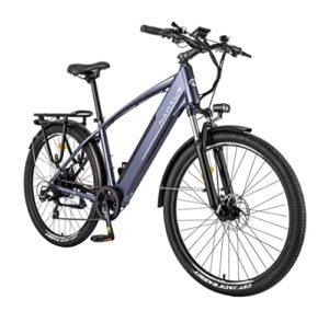 nakxus Bicicletta elettrica 27M204 bicicletta elettrica da 275 125 Ah fino a 100 KM motore da 250 W conforme allUE con app grigio 0 Biciclette e accessori con spedizione gratuita, ciclismo