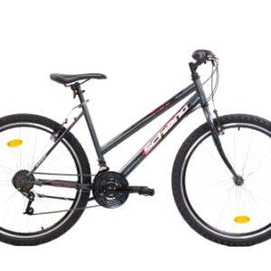 Biciclette e accessori con spedizione gratuita, ciclismo 15 F.lli Schiano Ghost Bici MTB 26'', Donna, Antracite Rosso