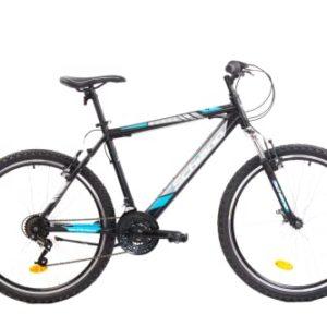 F.lli Schiano Range 26'', Bici MTB Uomo, Nero-Blu 24 Flli Schiano Range 26 Bici MTB Uomo Nero Blu 0 F.lli Schiano Range 26'', Bici MTB Uomo, Nero-Blu