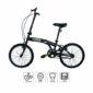 Nilox Bike X0 Bici Pieghevole Facile da Trasportare Design Moderno con Telaio Opaco in Acciaio Bicicletta Leggera 12 kg di Peso con Cerchi in Alluminio da 20 0 product-bottom