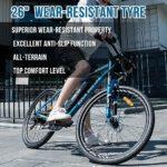 RCB Bicicletta elettrica per adulti fino a 90km effetto ambientaleRK15 E Bike per pendolari Pneumatici da 26 resistenti allusura e sospensioni anteriori ammortizzanti 7 velocita 0 3 RCB Bicicletta elettrica per adulti fino a 90km (effetto ambientale),RK15 E-Bike per pendolari Pneumatici da 26 "resistenti all'usura e sospensioni anteriori ammortizzanti 7-velocità