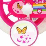 Unicorn Bicicletta Bambino Bianco Rosa misura 12 0 0 Unicorn, Bicicletta Bambino, Bianco-Rosa misura 12"