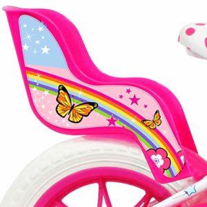 Unicorn, Bicicletta Bambino, Bianco-Rosa misura 12" - immagine 4