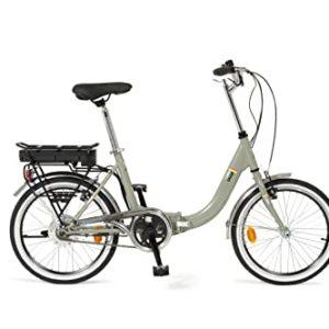 Biciclette e accessori con spedizione gratuita, ciclismo 5 i-Bike, Fold Green, Bicicletta Elettrica a Pedalata Assistita, Pieghevole, Unisex Adulto, Verde, Taglia Unica