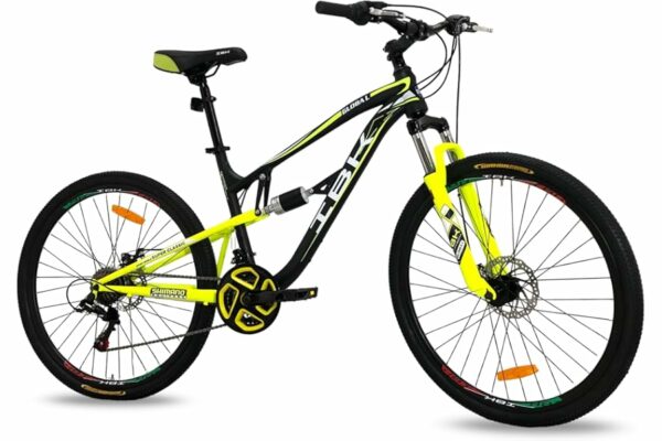 B071JPL23C 69c2b5fbe5179 IBK Bicicletta MTB 27.5'' Pollici Bici Global Mountain Bike BIAMMORTIZZATA Ragazzo Cambio 21 Velocità Freni a Disco