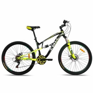 IBK Bicicletta MTB 27.5'' Pollici Bici Global Mountain Bike BIAMMORTIZZATA Ragazzo Cambio 21 Velocità Freni a Disco - immagine 3