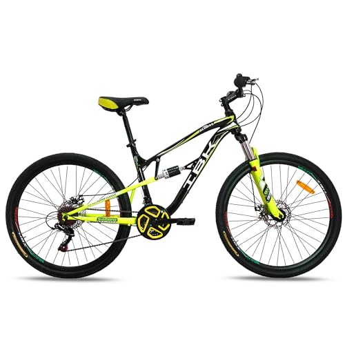 B071JPL23C 1 69c2b5fe14867 IBK Bicicletta MTB 27.5'' Pollici Bici Global Mountain Bike BIAMMORTIZZATA Ragazzo Cambio 21 Velocità Freni a Disco