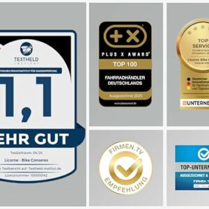 Licorne Bike CONSERES - Bicicletta pieghevole di alta qualità, 20 pollici, per uomo e donna, cambio a 6 marce - immagine 3