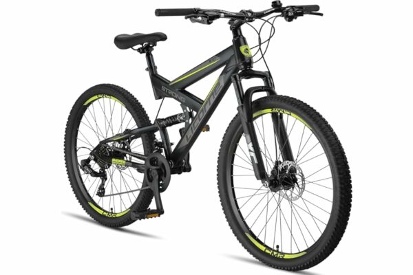 B098XDDX2K 69c2b691c2724 Licorne Bike - Premium Mountain Bike Strong 2D da 26, 27,5 e 29 pollici, bicicletta con freni a disco anteriori e posteriori,