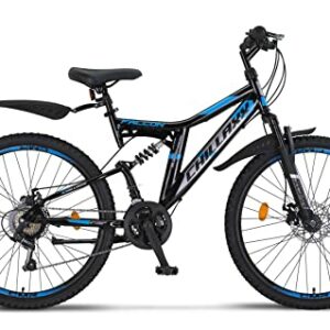 Chillaxx Bike Falcon Premium Mountain Bike da 24,26,27.5 e 29 pollici, bicicletta per ragazzi, ragazze, uomini e donne, freni 7 Chillaxx Bike Falcon Premium Mountain Bike da 24,26,27.5 e 29 pollici, bicicletta per ragazzi, ragazze, uomini e donne, freni - immagine 3