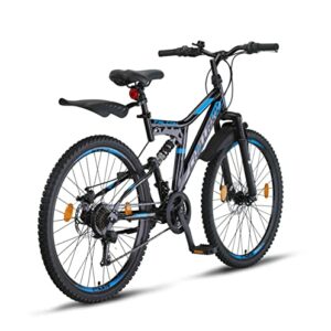 Chillaxx Bike Falcon Premium Mountain Bike da 24,26,27.5 e 29 pollici, bicicletta per ragazzi, ragazze, uomini e donne, freni 8 Chillaxx Bike Falcon Premium Mountain Bike da 24,26,27.5 e 29 pollici, bicicletta per ragazzi, ragazze, uomini e donne, freni - immagine 4