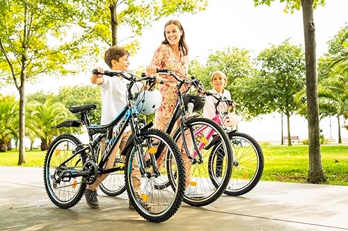 Chillaxx Bike Falcon Premium Mountain Bike da 24,26,27.5 e 29 pollici, bicicletta per ragazzi, ragazze, uomini e donne, freni 4 B09QXR1HPP 3 69c2c80a05cd7 Chillaxx Bike Falcon Premium Mountain Bike da 24,26,27.5 e 29 pollici, bicicletta per ragazzi, ragazze, uomini e donne, freni