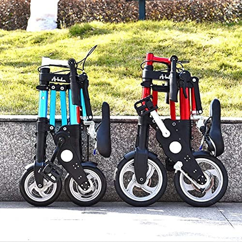 B0B4B7W625 2 69c2c10002216 ZLYJ Bici Pieghevole 8 Pollici, Bici Pieghevole in Alluminio Leggero, Bici Città Regolabile Comoda, Telaio in Alluminio, Bici