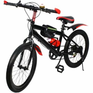 Mountain bike da 20", bicicletta per bambini con parafanghi, 7 marce, per ragazzi e ragazze, in acciaio al carbonio, idea reg