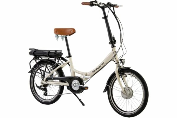 B0CKHVYVMP 69c2c18e92047 F.lli Schiano E-Star, Bici Elettrica Pieghevole 20 Inches per Adulti, 36V 10.4Ah Batteria Rimovibile, Motore 250W 40Nm, City