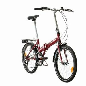 Multibrand PROBIKE Pieghevole 20 pollici, bicicletta pieghevole a 6 marce, bicicletta da uomo e ragazzo, parafanghi, adatto a - immagine 3