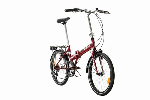 B0CTCCGP38 1 69c2c0cf7880a Multibrand PROBIKE Pieghevole 20 pollici, bicicletta pieghevole a 6 marce, bicicletta da uomo e ragazzo, parafanghi, adatto a