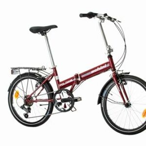 Multibrand PROBIKE Pieghevole 20 pollici, bicicletta pieghevole a 6 marce, bicicletta da uomo e ragazzo, parafanghi, adatto a - immagine 4