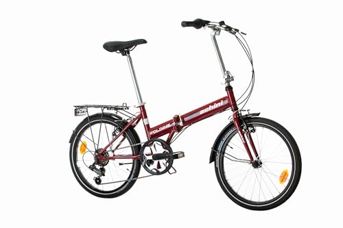 B0CTCCGP38 2 69c2c0d01ed2d Multibrand PROBIKE Pieghevole 20 pollici, bicicletta pieghevole a 6 marce, bicicletta da uomo e ragazzo, parafanghi, adatto a